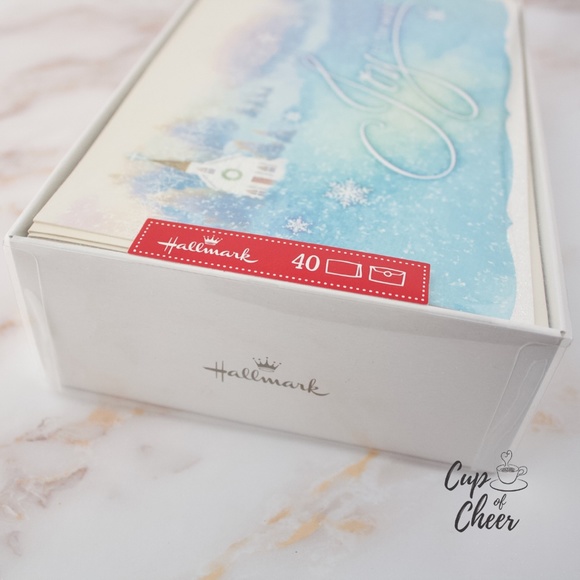✨2/$30 🎄Hallmark 'Joy to the World' 40 Card Set - Picture 4 of 4